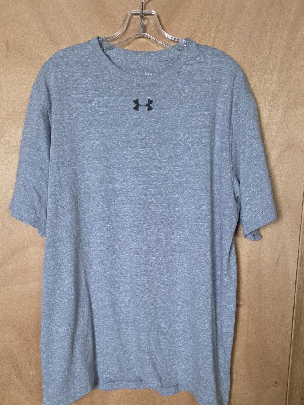 Under Armour Men’s Heather Gray Short Sleeve Tech Tee